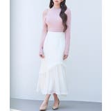 ドッキングアシンメトリースカート | SAISON DE PAPILLON | 詳細画像5