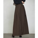 太めの飾りベルトワイドスラックスパンツ | SAISON DE PAPILLON  | 詳細画像20 