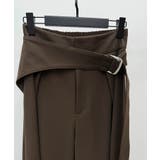 太めの飾りベルトワイドスラックスパンツ | SAISON DE PAPILLON  | 詳細画像33 