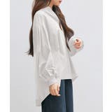 ギャザーチュールドッキングブラウス | SAISON DE PAPILLON | 詳細画像3