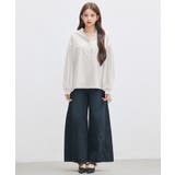 ギャザーチュールドッキングブラウス | SAISON DE PAPILLON | 詳細画像5