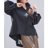 ギャザーチュールドッキングブラウス | SAISON DE PAPILLON | 詳細画像25