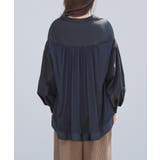 ギャザーチュールドッキングブラウス | SAISON DE PAPILLON | 詳細画像19