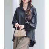 ギャザーチュールドッキングブラウス | SAISON DE PAPILLON | 詳細画像22