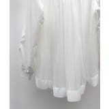 ギャザーチュールドッキングブラウス | SAISON DE PAPILLON | 詳細画像32