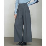 ハイウエストのセーラーワイドパンツ | SAISON DE PAPILLON  | 詳細画像26 