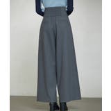 ハイウエストのセーラーワイドパンツ | SAISON DE PAPILLON  | 詳細画像29 