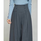 ハイウエストのセーラーワイドパンツ | SAISON DE PAPILLON  | 詳細画像32 