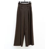 ハイウエストのセーラーワイドパンツ | SAISON DE PAPILLON  | 詳細画像38 