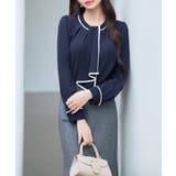 首元2wayボウタイ配色ブラウス | SAISON DE PAPILLON | 詳細画像38