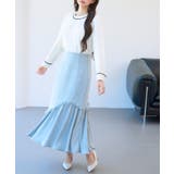 首元2wayボウタイ配色ブラウス | SAISON DE PAPILLON | 詳細画像21