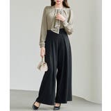 首元2wayボウタイ配色ブラウス | SAISON DE PAPILLON | 詳細画像28