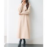 ドッキングプルオーバーロングワンピース | SAISON DE PAPILLON  | 詳細画像7 