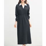 ドッキングプルオーバーロングワンピース | SAISON DE PAPILLON  | 詳細画像22 