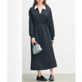 ドッキングプルオーバーロングワンピース | SAISON DE PAPILLON  | 詳細画像27 