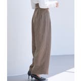 グレンチェックのハイウエストドカンパンツ | SAISON DE PAPILLON  | 詳細画像21 