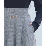 グレンチェックのハイウエストドカンパンツ | SAISON DE PAPILLON  | 詳細画像16 