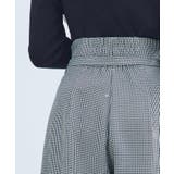 グレンチェックのハイウエストドカンパンツ | SAISON DE PAPILLON  | 詳細画像17 