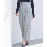 グレンチェックのハイウエストドカンパンツ | SAISON DE PAPILLON  | 詳細画像5 