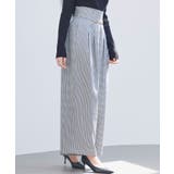 グレンチェックのハイウエストドカンパンツ | SAISON DE PAPILLON  | 詳細画像7 