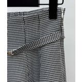 グレンチェックのハイウエストドカンパンツ | SAISON DE PAPILLON  | 詳細画像35 