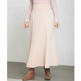 ダンボールニットのロング丈マーメイドスカート | SAISON DE PAPILLON  | 詳細画像15 