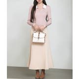 ダンボールニットのロング丈マーメイドスカート | SAISON DE PAPILLON  | 詳細画像16 