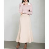 ダンボールニットのロング丈マーメイドスカート | SAISON DE PAPILLON  | 詳細画像17 