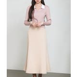 ダンボールニットのロング丈マーメイドスカート | SAISON DE PAPILLON  | 詳細画像18 