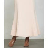 ダンボールニットのロング丈マーメイドスカート | SAISON DE PAPILLON  | 詳細画像20 