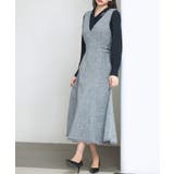 ノースリーブ Vネックワンピース | SAISON DE PAPILLON  | 詳細画像3 