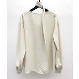 取り外し可能なボウタイリボンフリンジブラウス | SAISON DE PAPILLON | 詳細画像31