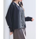 取り外し可能なボウタイリボンフリンジブラウス | SAISON DE PAPILLON | 詳細画像14