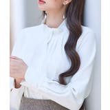 ギャザーたっぷりのフェミニンなバルカンブラウス | SAISON DE PAPILLON | 詳細画像19