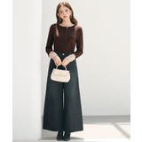 レイヤードドッキングヘンリーネックカットソー | SAISON DE PAPILLON | 詳細画像6