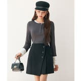 レイヤードドッキングヘンリーネックカットソー | SAISON DE PAPILLON | 詳細画像30