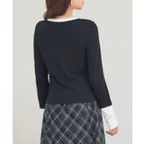 レイヤードドッキングヘンリーネックカットソー | SAISON DE PAPILLON | 詳細画像14