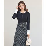 レイヤードドッキングヘンリーネックカットソー | SAISON DE PAPILLON | 詳細画像16