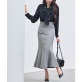 パール付き ボウタイブラウス | SAISON DE PAPILLON | 詳細画像32