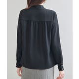 パール付き ボウタイブラウス | SAISON DE PAPILLON | 詳細画像27