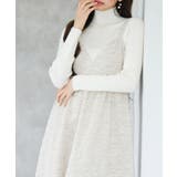 デジタル柄スイッチングキャミワンピース | SAISON DE PAPILLON  | 詳細画像8 