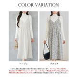 デジタル柄スイッチングキャミワンピース | SAISON DE PAPILLON  | 詳細画像2 