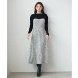 配色切り替えリブロングワンピース | SAISON DE PAPILLON | 詳細画像6