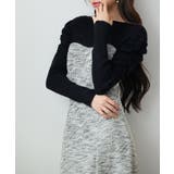 配色切り替えリブロングワンピース | SAISON DE PAPILLON | 詳細画像10