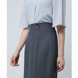 ゴールドボタンマーメイドスカート | SAISON DE PAPILLON  | 詳細画像11 