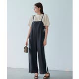 サイド配色ワイドサロペット | SAISON DE PAPILLON | 詳細画像6