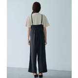 サイド配色ワイドサロペット | SAISON DE PAPILLON | 詳細画像7