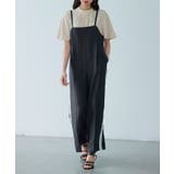 サイド配色ワイドサロペット | SAISON DE PAPILLON | 詳細画像9