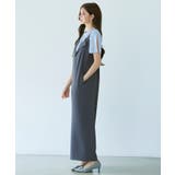 折り返しウエストシャーリングサロペット | SAISON DE PAPILLON  | 詳細画像5 