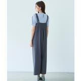 折り返しウエストシャーリングサロペット | SAISON DE PAPILLON  | 詳細画像6 